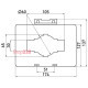 Трансформатор тока 1500/5 А, класс 0.5, габарит 100, e.trans.stand.1500.5.100 ENEXT s065113