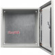 Корпус с монтажной панелью металлический 40*40*20 см, IP65, серии UBox A0260020052
