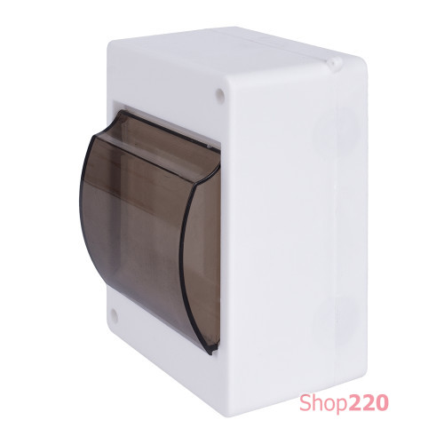 Щит электрический на 4 модуля, навесной, e.plbox.stand.n.04k Enext s029112