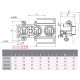 Держатель предохранителя EZN 63/3+ZP 3p (DIII, Е33) ETI 2323016