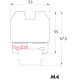 Клемма заземления VS 16 PE ETI 3901518