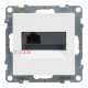Розетка информационная RJ45 cat. 6 UTP, белый, Suno Legrand 721152