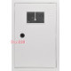 Корпус учета металлический Light 12 модулей 1ф счетчик, встроенный IP31, серии UBox A0260030009