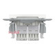 Розетка компьютерная RJ45 кат.6 двойная, белый, Schneider Asfora