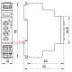 Реле задержки времени на включение, 2 независимых канала, e.control.t15-2 ENEXT i0310044