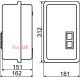 Пускатель в корпусе ПМК 40 (LE1-D40) A0040040006