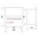 Щит металлический на 15 модулей встраиваемый, e.mbox.stand.w.15.z Enext s0100022 (эконом)