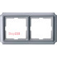 Рамка 2 поста, белый, Merten Antik MTN483219