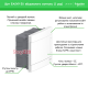 Электрический щит на 8 модулей, врезной, белая дверь, Easy9 EU Schneider Electric EZ9EUB108