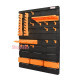 Органайзер для инструментов настенный,e.toolbox.pro.26, 35 элементов 825х210х585мм, Enext t011026