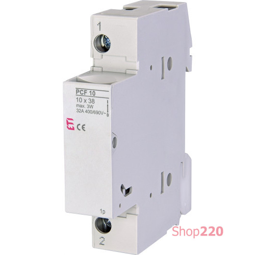 Разъединитель для предохранителей PCF 10 1P 32A 690V AC ETI 2550001