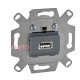 Розетка USB 2.0 для передачи данных, Merten MTN4581-0000
