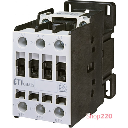Контактор CEM 25.00 230V AC ETI 4645103
