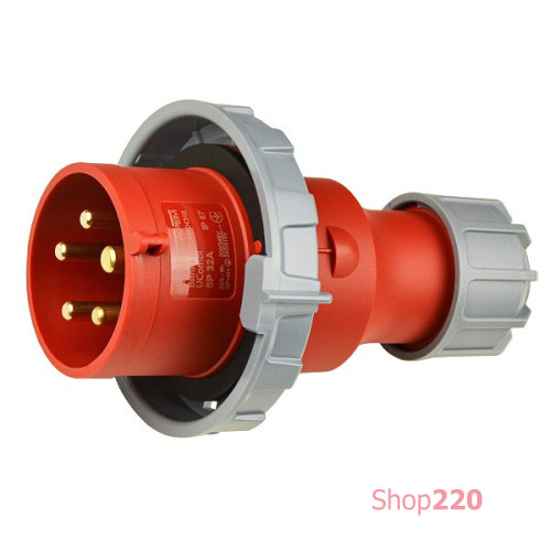 Вилка переносная 32А, 5P, IP67, UCombi АСКО-УКРЕМ A0080010115