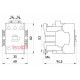Контактор 40А, 220В, e.industrial.ukc.40.230 Enext i.0090004