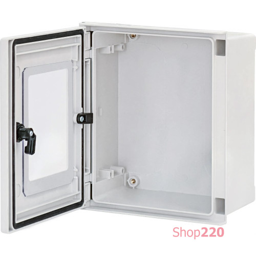 Шкаф полиэстеровый с окном В300xШ250xГ140, IP66, 1 замок, EPC-W 30-25-14 ETI 1102608