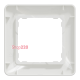 Рамка 1 пост, белый, Sedna Design SDD311801