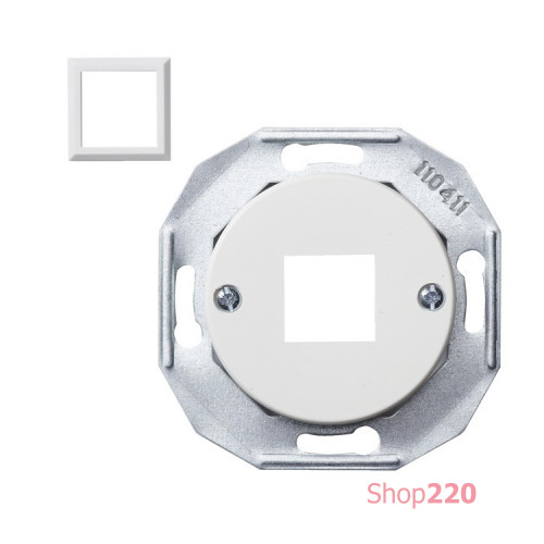 Корпус компьютерной розетки, белый, Renova WDE011700 Schneider