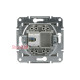 Розетка компьютерная RJ45, алюминий, EPH4300161 Asfora Schneider