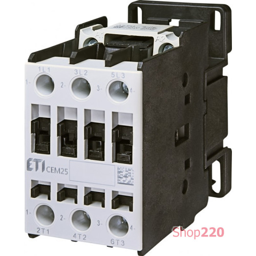 Контактор CEM 25.10 24V AC ETI 4645120