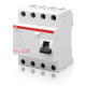 УЗО 40А, 30мА, 4 полюса, тип АС, ABB FH204AC-40/0,03