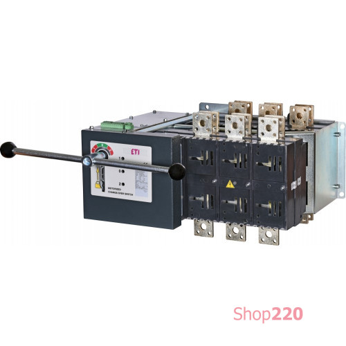 Переключатель нагрузки "1-0-2" 1600A с мотор-приводом 24V DC/230V AC, LA MO CO 3P 5 ETI 4667361