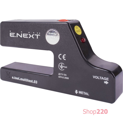 Детектор скрытой проводки, e.tool.multitest.03 Enext p0470022