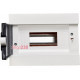 Корпус модульный пластиковый, 9 модулей, встроенный, серии UBox A0270010011