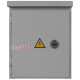 Щит металлический IP54 навесной на 6 модулей, e.mbox.stand.n.06.z ENEXT s0100128 (эконом)