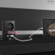 Выдвижной блок розеток Bachmann Elevator 220В + 2xUSB, черный