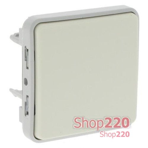 Выключатель IP55, 1-клавишный, IP55, белый, 69611 Legrand