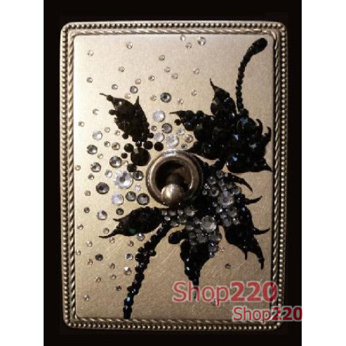 Рамка Exclusive латунь с кристалами Swarovski, в.6