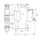 Дифавтомат 16A 30mA, C, тип А, UTrust A0010210153