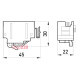 Дополнительный контакт, e.industrial.ukm.60.F Enext i0030001
