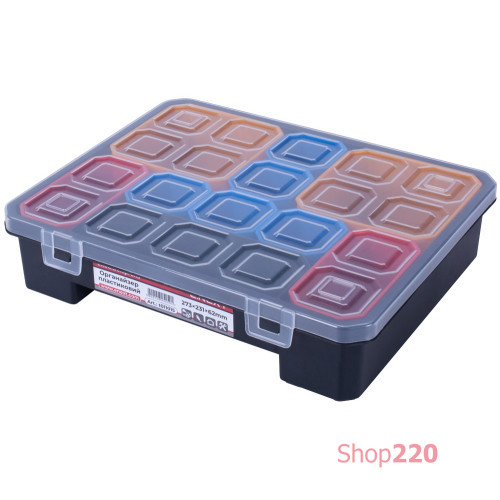 Органайзер пластиковый, 15" 273х231х62мм, e.toolbox.pro.15 Enext t011015