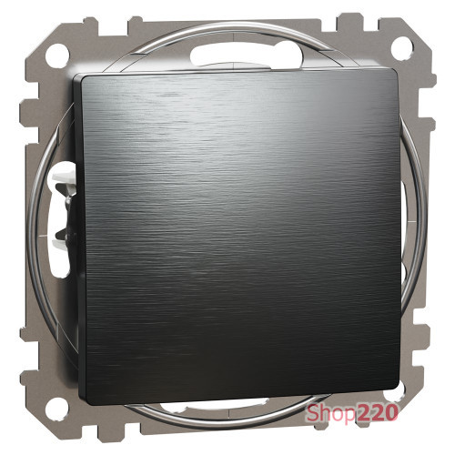 Кнопочный выключатель, матовый титан, Sedna Design Schneider Electric SDD172111U