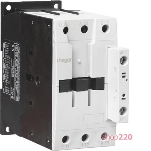 Контактор корпусный 40А 230В-АС, 3P, AC-3 Hager EV040C