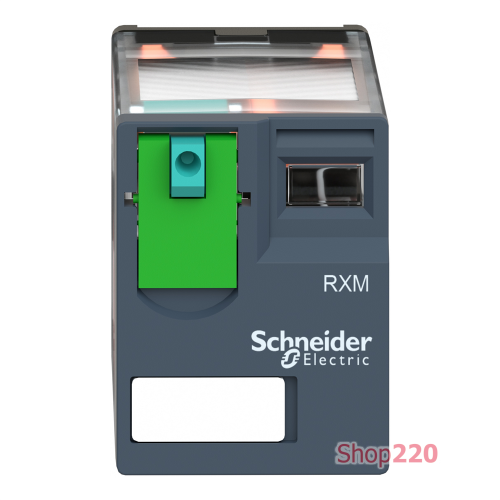 Реле миниатюрное, 4CO, =220В RXM4AB1MD