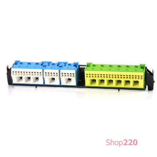 Клеммы PE и N: 21xN+20xPE / 5xN+6xPE, VZ464 Hager
