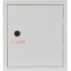 Корпус модульный металлический Light, 24 модуля, встроенный IP31, серии UBox A0260010014