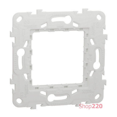 Суппорт пластиковый, Unica New Schneider NU7002P