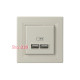 USB розетка, кремовый, EPH2700223 Schneider Electric Asfora
