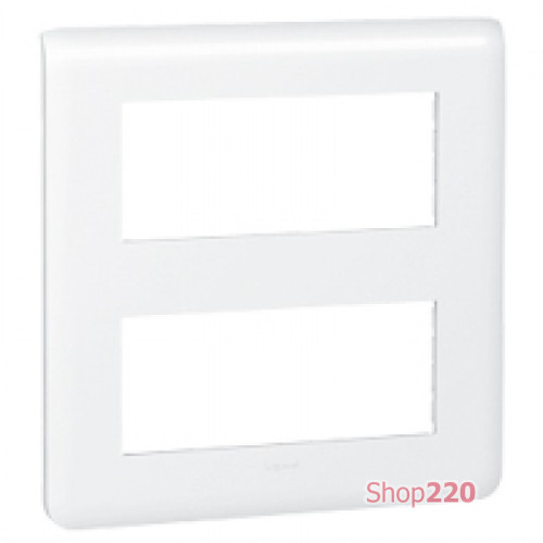 Рамка 2х5 модулей, белый, Mosaic New Legrand 078830L