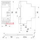 Реле контроля температуры 16A, АС/DC 24-240, -5…+40 °С, e.control.h01 Enext i0310016