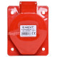 Силовая встраиваемая розетка 5п., 380В, 32А, e.socket.pro.5.32.wall Enext p012015