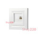 Розетка компьютерная RJ45 кат.6, белый, EPH4700121 Schneider Asfora