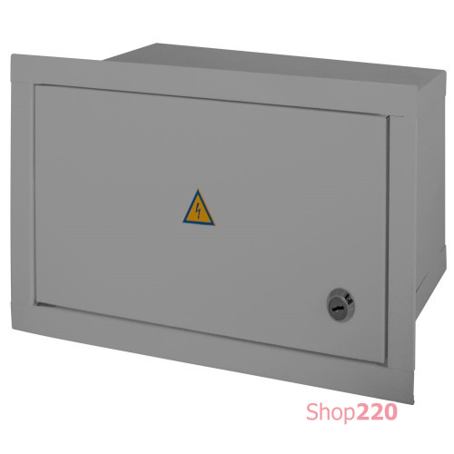 Щит металлический на 8 модулей встраиваемый, e.mbox.stand.w.08.z Enext s0100149 (эконом)
