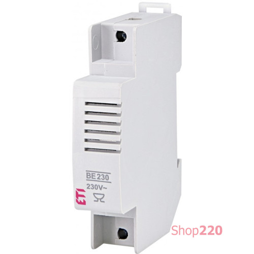 Зумер на DIN-рейку, BE 220 (220V) ETI 2413001