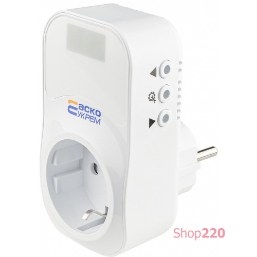 Реле контроля напряжения розеточное URate S-16 AC 230V 16A A0010230004