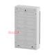Электрический щит на 36 модулей, навесной, дымчатая дверь, Easy9 EU Schneider Electric EZ9EUC312